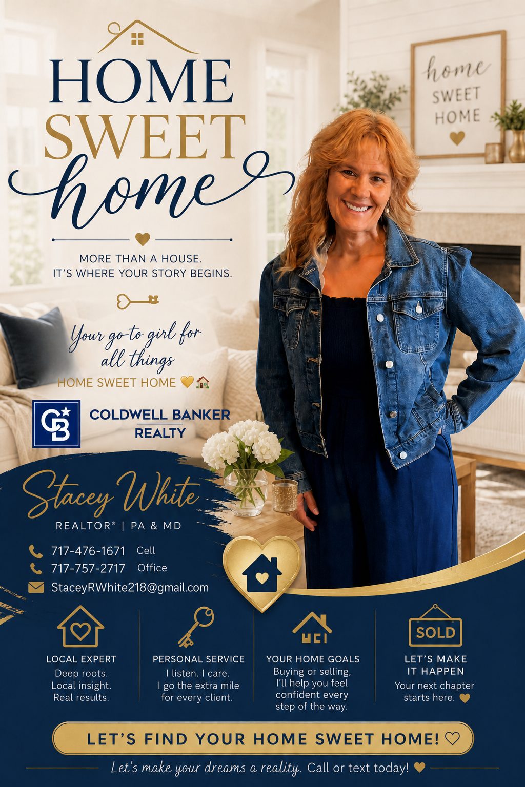 Stacy White Promo Flyer